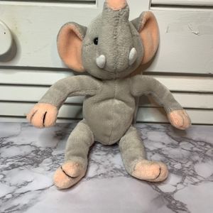 Rainforest Cafe Toys Stuffed Plushed Animal Elephant